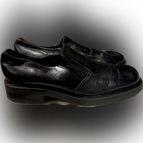 VTG NXXT NUNN BUSH LEATHER LUGG SOLE DRESS SHOE CHURCH DANCE CASUAL CHOIR  SZ: 8 - Picture 3 of 7